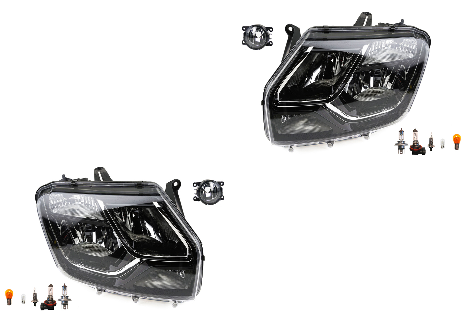 Phares Osram Nuit Breaker Brun Laser Lot Convient pour Dacia achats Duster