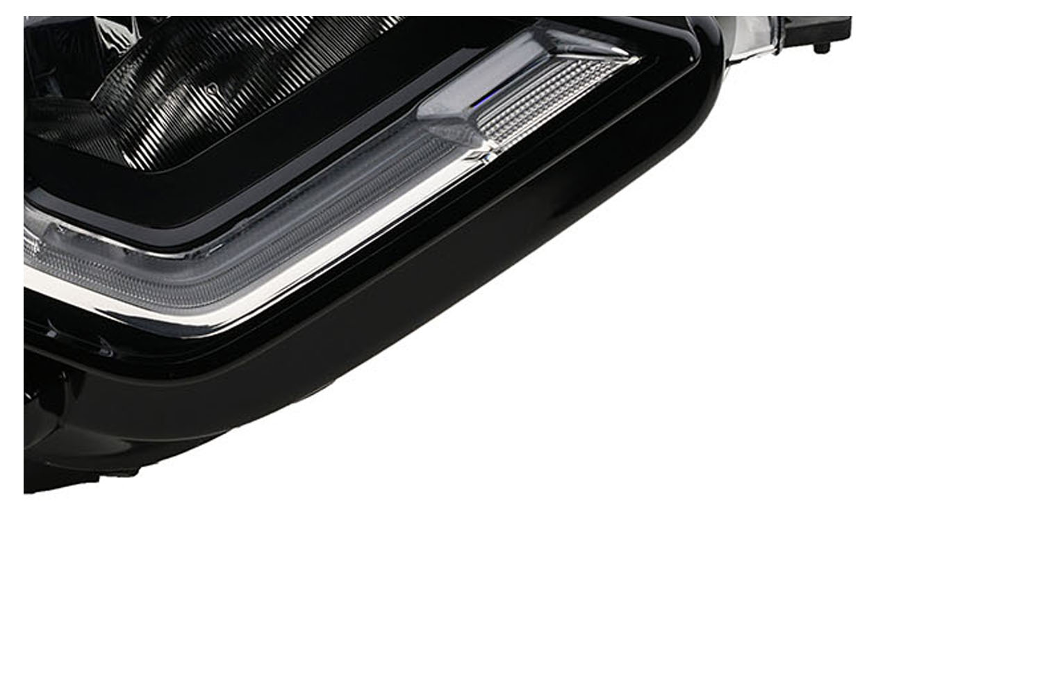 Phare Droit Compatible Avec soldes Ford Ecosport 12/17- Avec LWR Avec TFL LED Noir