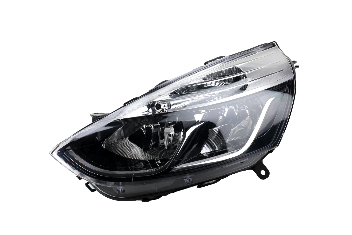 Scheinwerfer DTV Per Renault Clio 11/12-08/16 H7 H1 Sinistro Anteriore