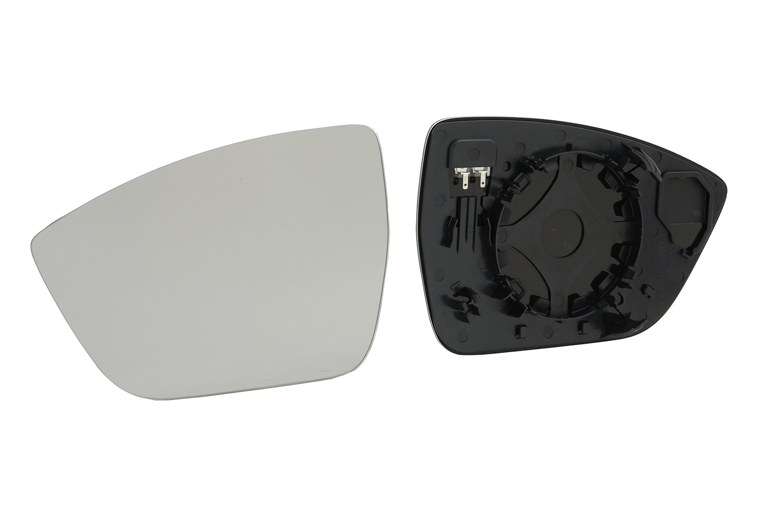 Vetro Specchio Sinistro DTV Per Seat Tarraco KN2 09/18 Convesso Riscaldato - Immagine 3