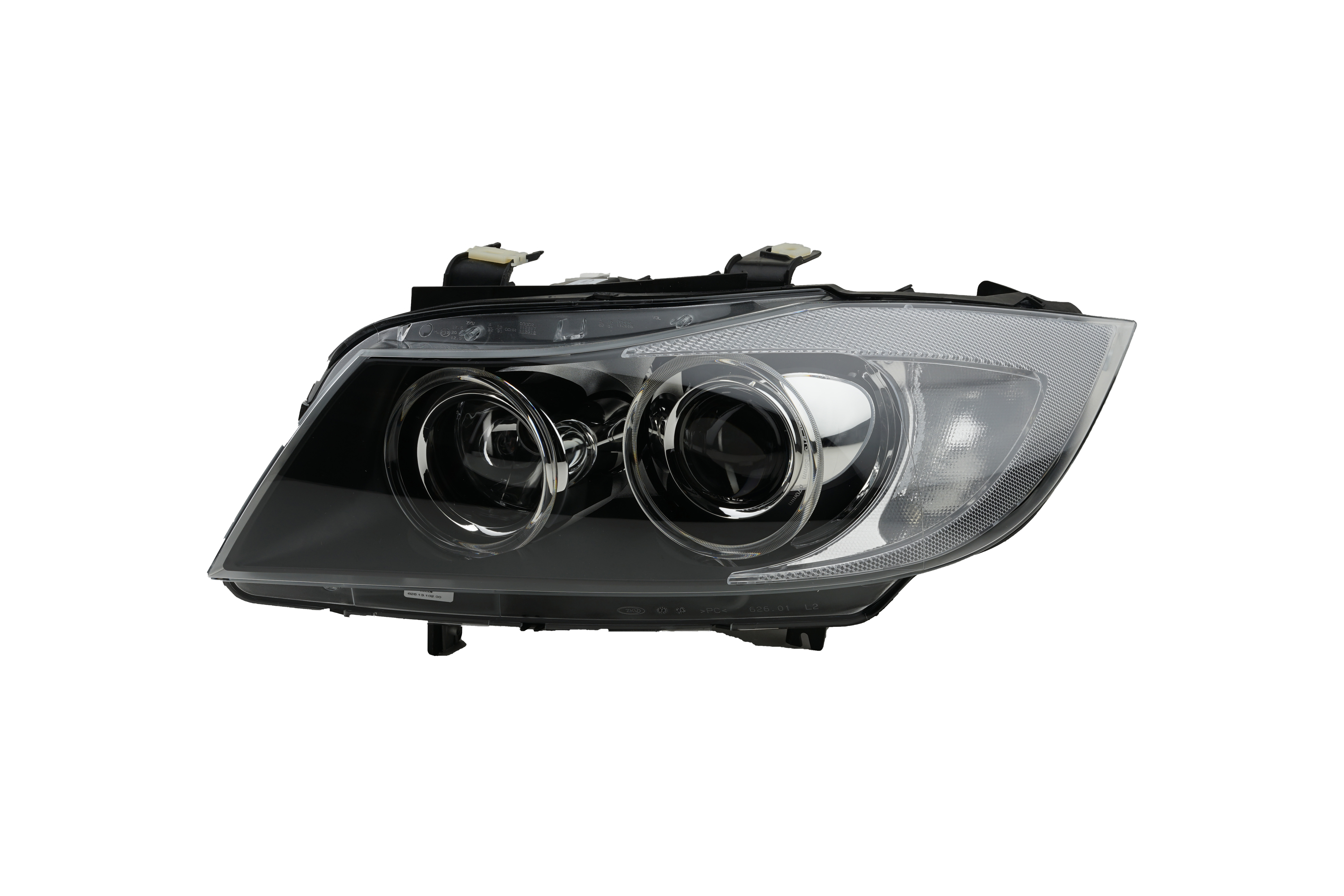 Kit 2 Ugelli Lavafaro Anteriori Neri In Plastica Per Ford Focus MK3 2010-2017 - Sostituti OE BM51-13L014-A/C, BM51-13L015-A/C